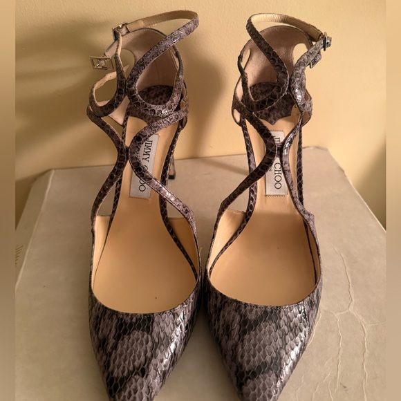 Alligator Jimmy Choo heels - Picture 3 of 8